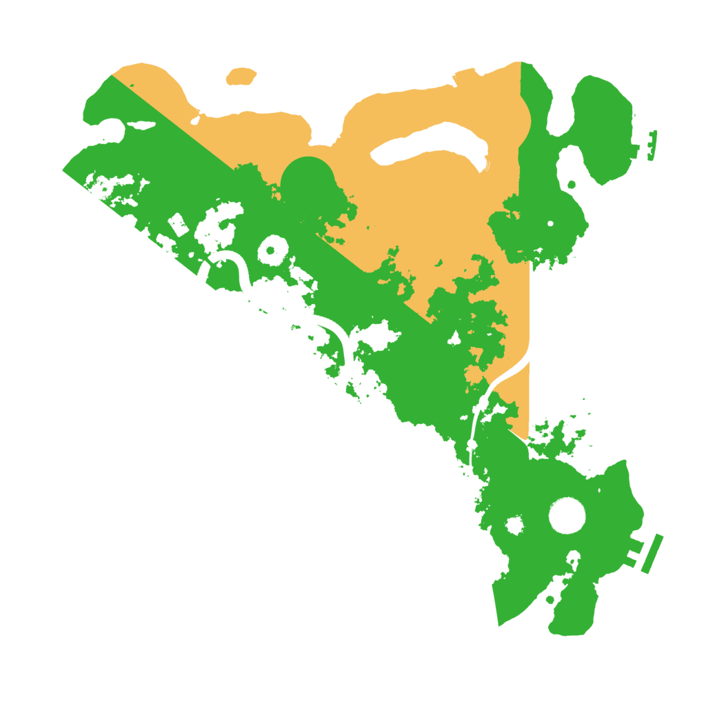 Biome Rust Map: Procedural Map, Size: 3500, Seed: 817851532