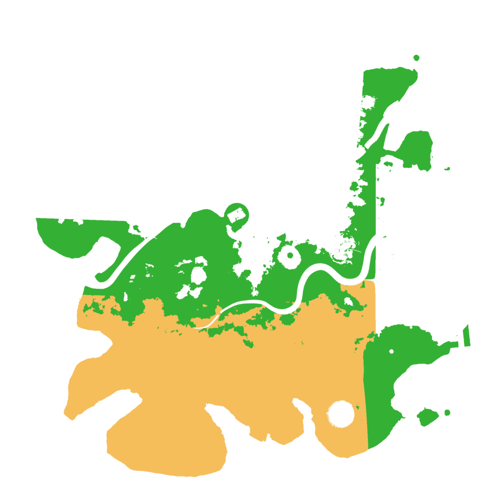 Biome Rust Map: Procedural Map, Size: 3300, Seed: 1897920772
