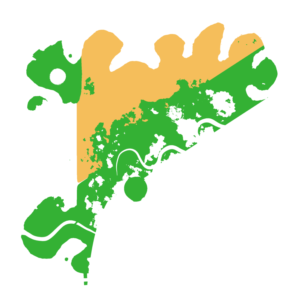 Biome Rust Map: Procedural Map, Size: 3500, Seed: 1314467664