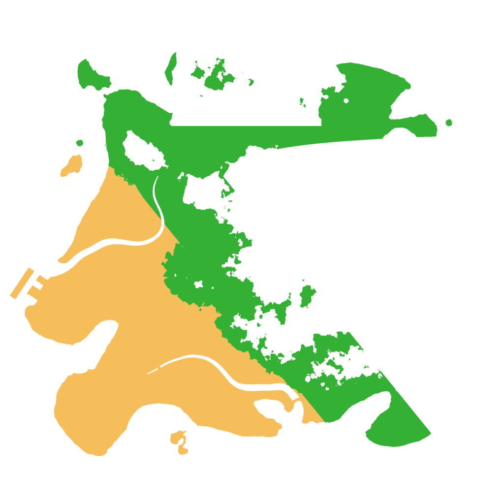 Biome Rust Map: Procedural Map, Size: 3000, Seed: 762394