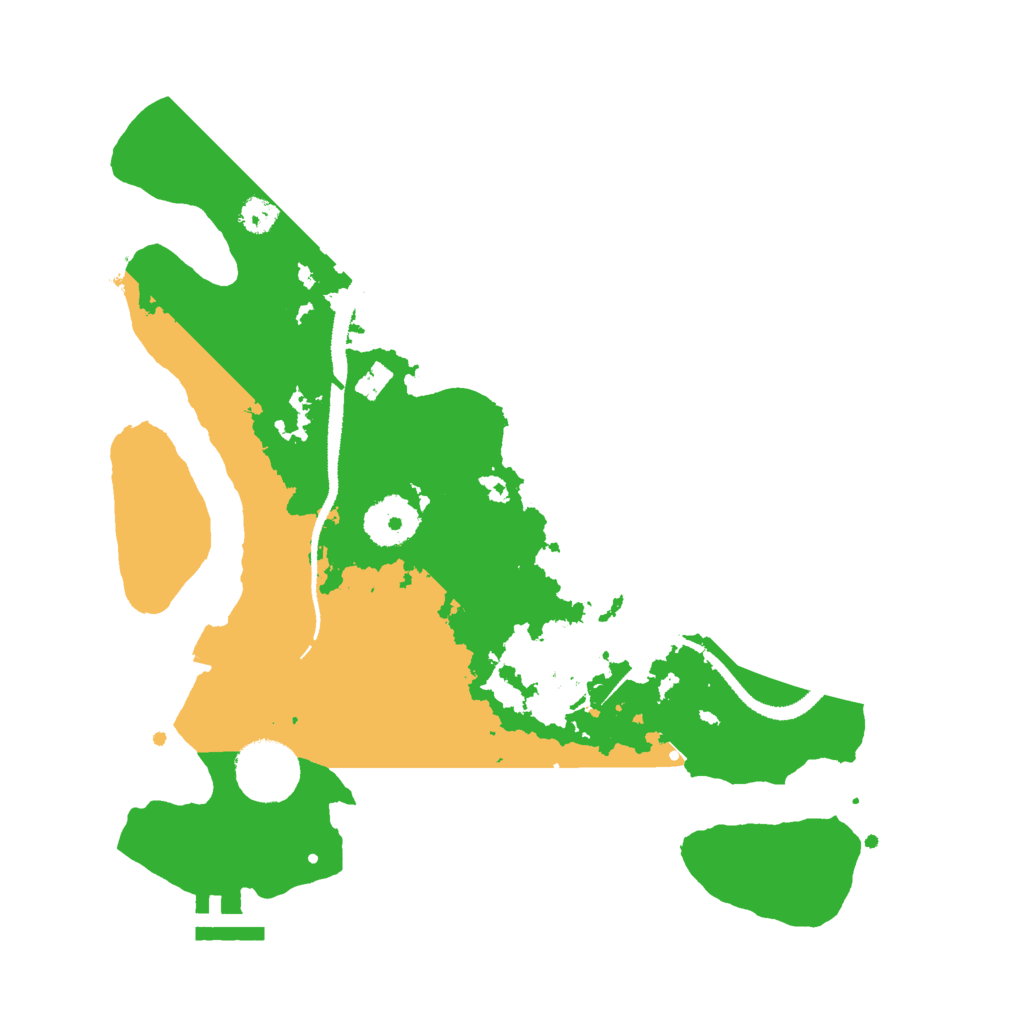 Biome Rust Map: Procedural Map, Size: 3000, Seed: 795833517