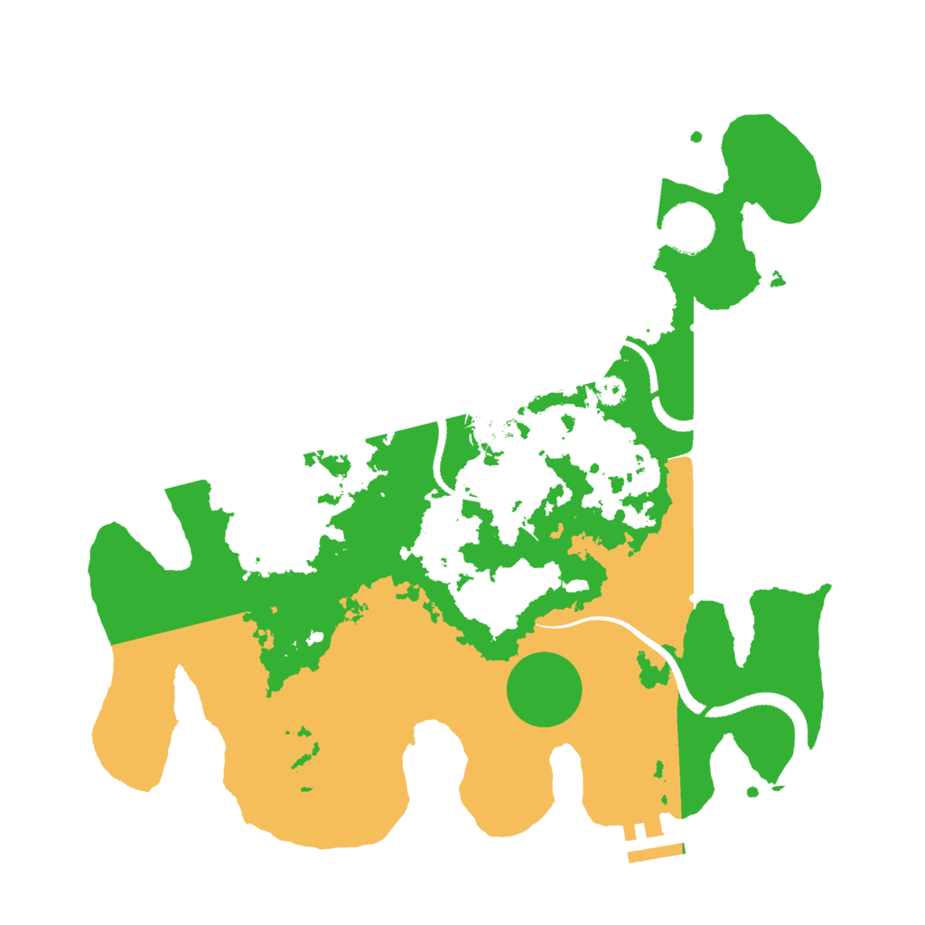 Biome Rust Map: Procedural Map, Size: 3250, Seed: 1653894721
