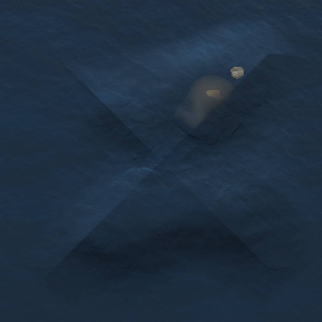 Rust Map: Procedural Map, Size: 1000, Seed: 2000000, 1 Monuments