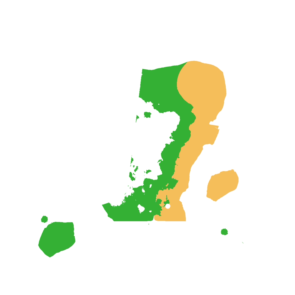 Biome Rust Map: Procedural Map, Size: 1742, Seed: 176194286