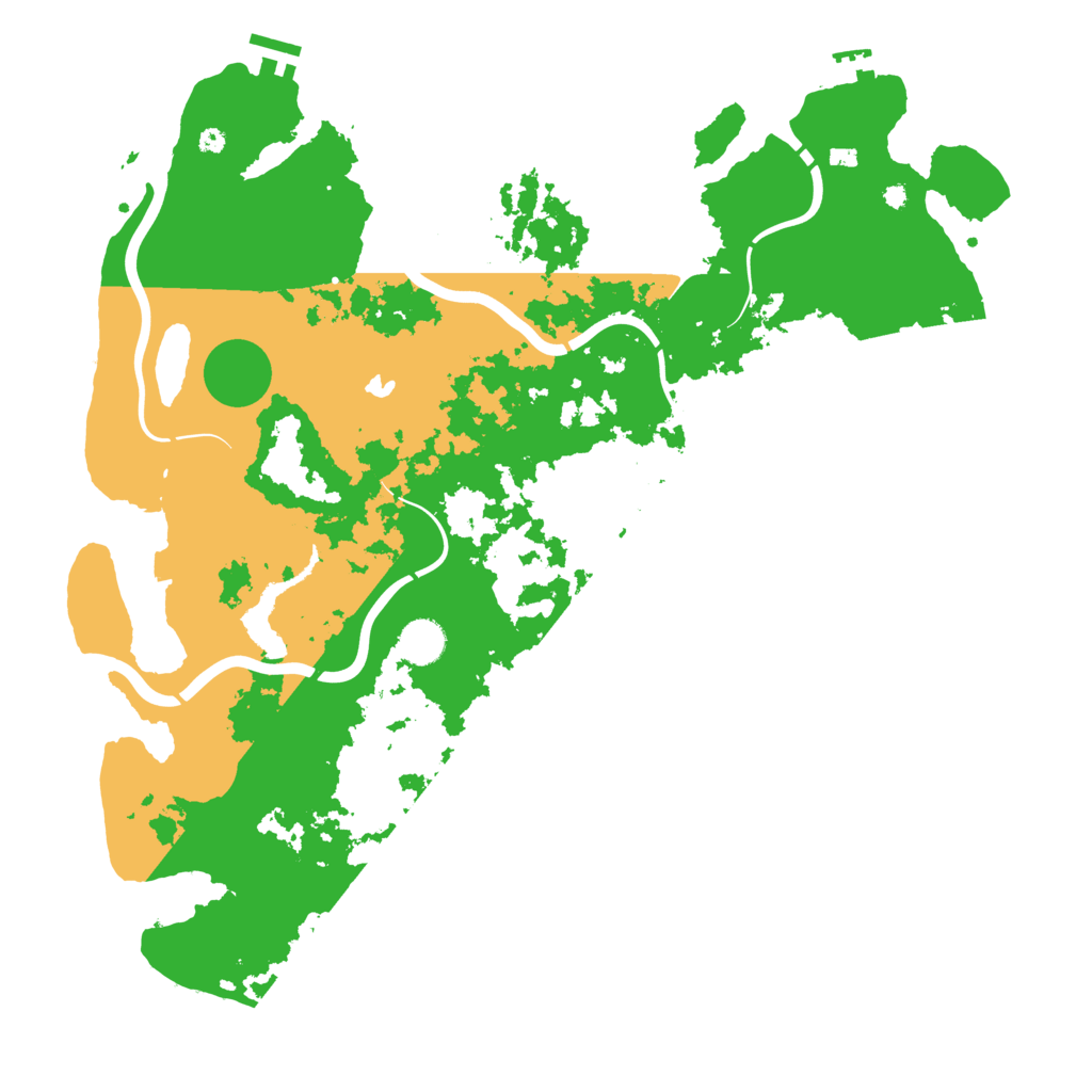 Biome Rust Map: Procedural Map, Size: 4250, Seed: 183481635