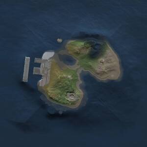 Thumbnail Rust Map: Procedural Map, Size: 1200, Seed: 100816564, 4 Monuments