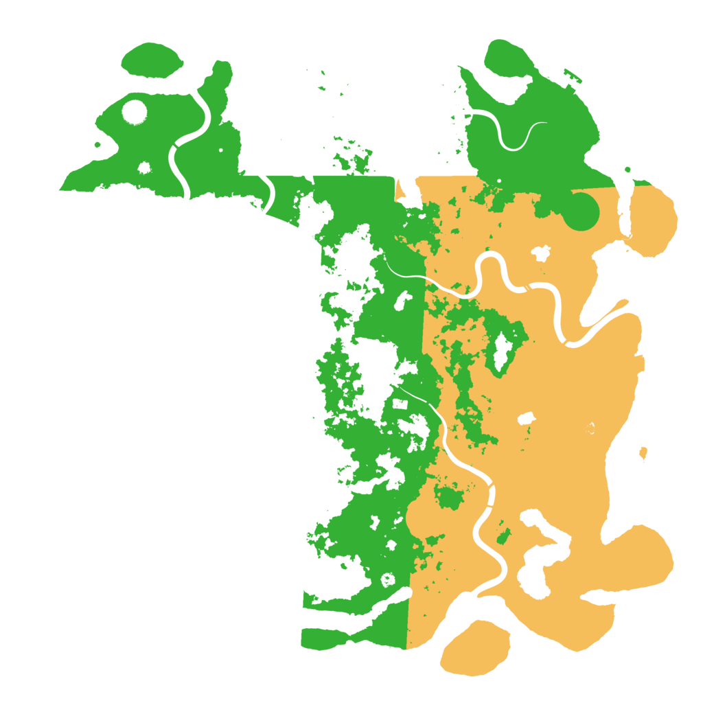 Biome Rust Map: Procedural Map, Size: 5000, Seed: 1926106433