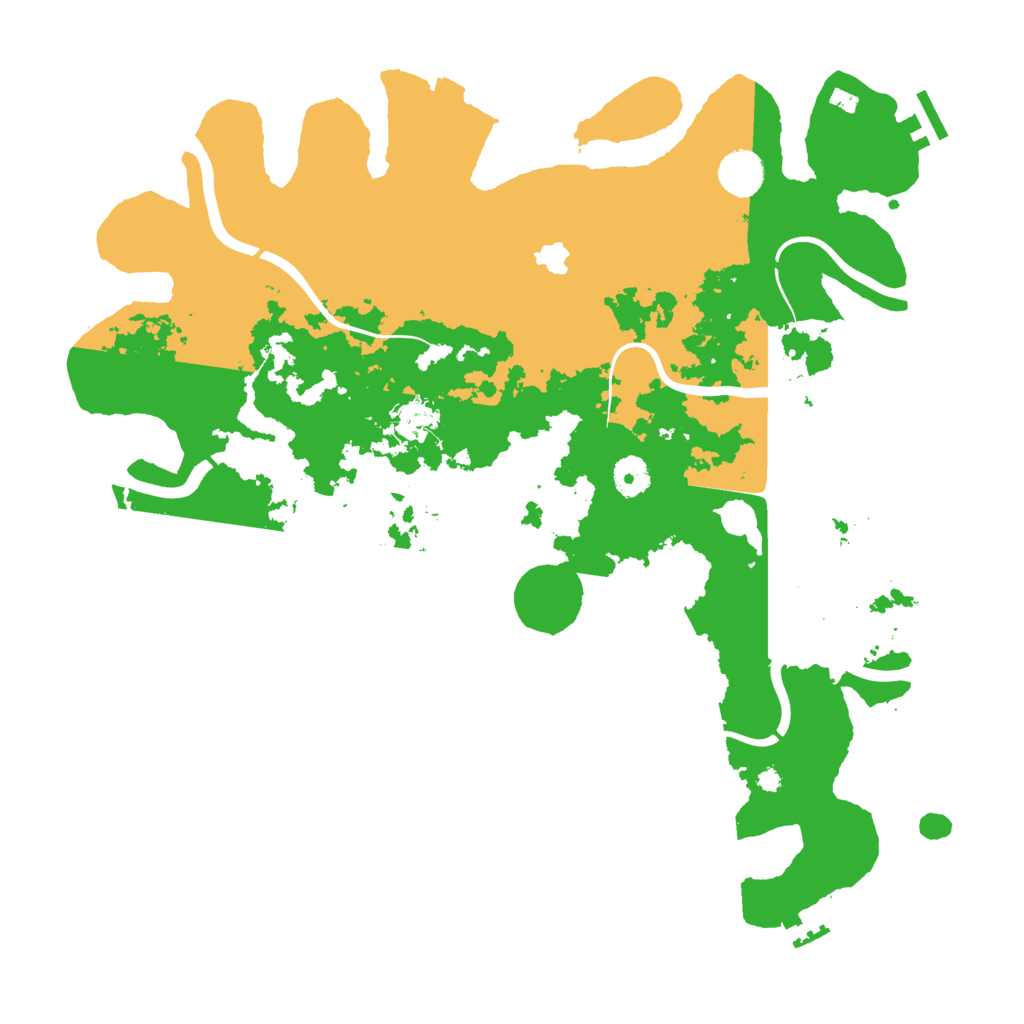 Biome Rust Map: Procedural Map, Size: 4000, Seed: 832903041