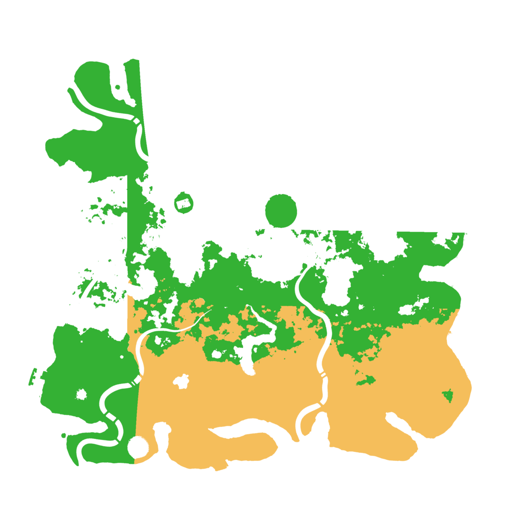 Biome Rust Map: Procedural Map, Size: 4250, Seed: 1576909