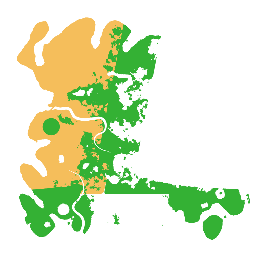 Biome Rust Map: Procedural Map, Size: 4000, Seed: 2041378306