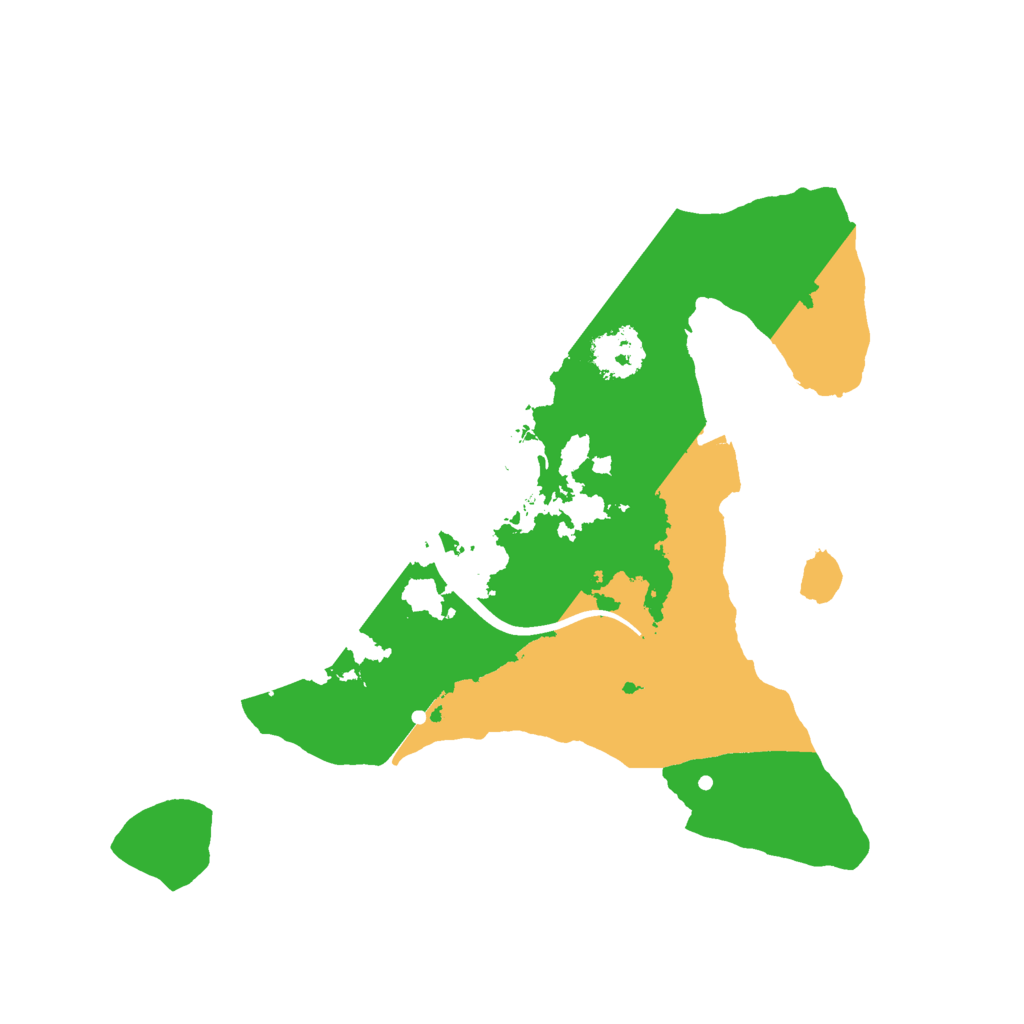 Biome Rust Map: Procedural Map, Size: 2075, Seed: 1299898