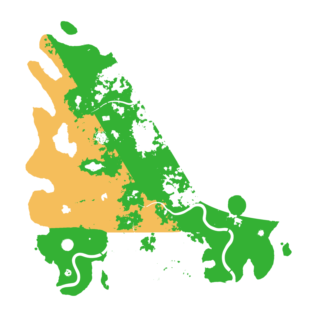 Biome Rust Map: Procedural Map, Size: 4500, Seed: 1047198