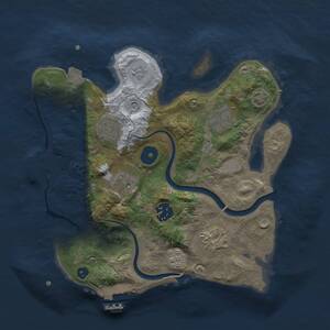 Thumbnail Rust Map: Procedural Map, Size: 2800, Seed: 2118273578, 12 Monuments