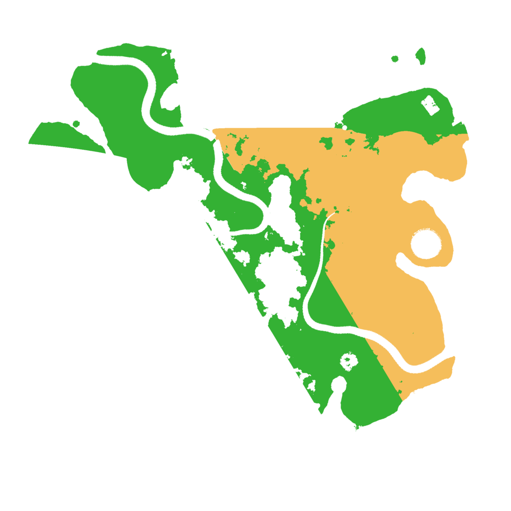 Biome Rust Map: Procedural Map, Size: 3000, Seed: 2054181898