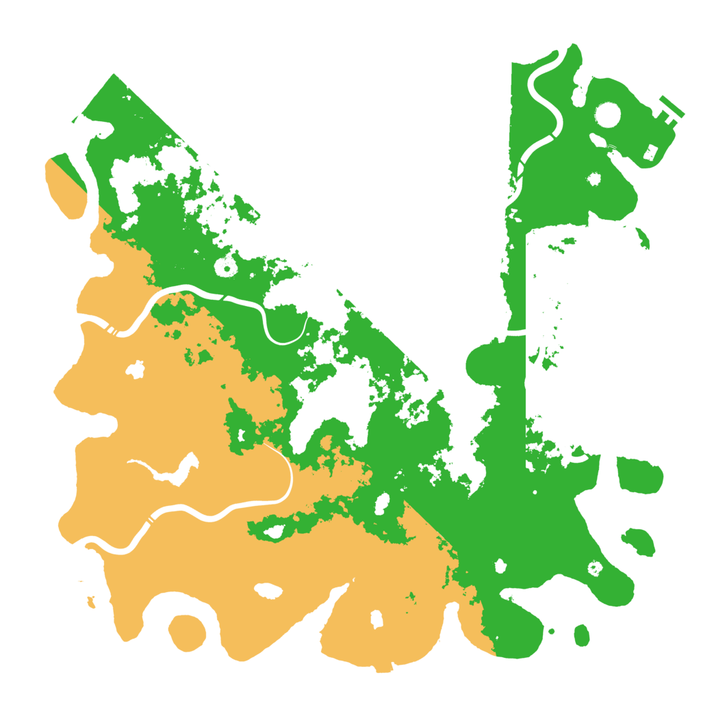 Biome Rust Map: Procedural Map, Size: 4800, Seed: 794704844