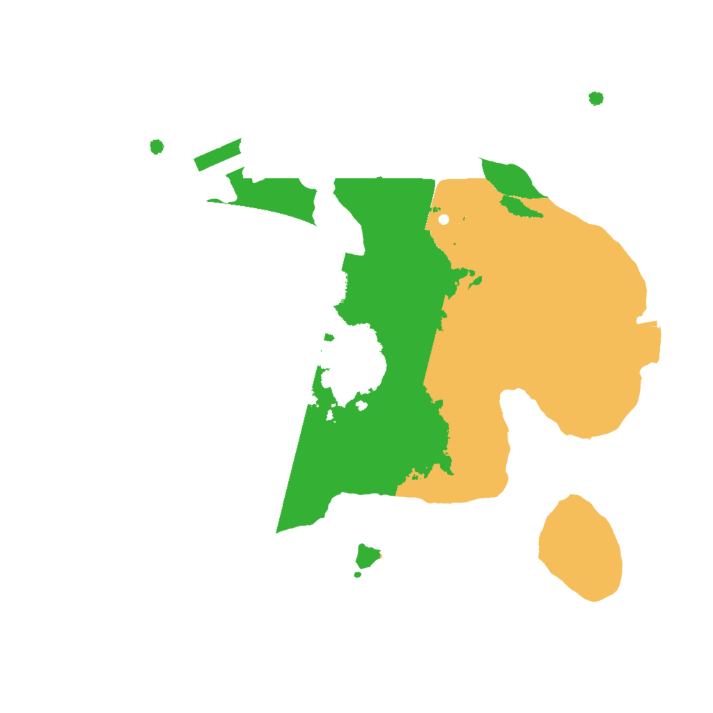 Biome Rust Map: Procedural Map, Size: 2000, Seed: 49226