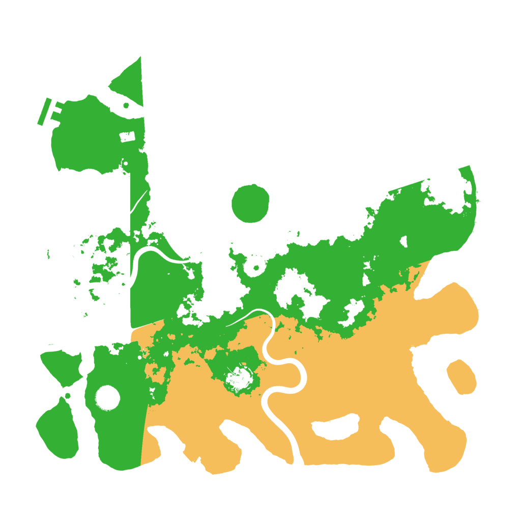 Biome Rust Map: Procedural Map, Size: 3750, Seed: 74602035