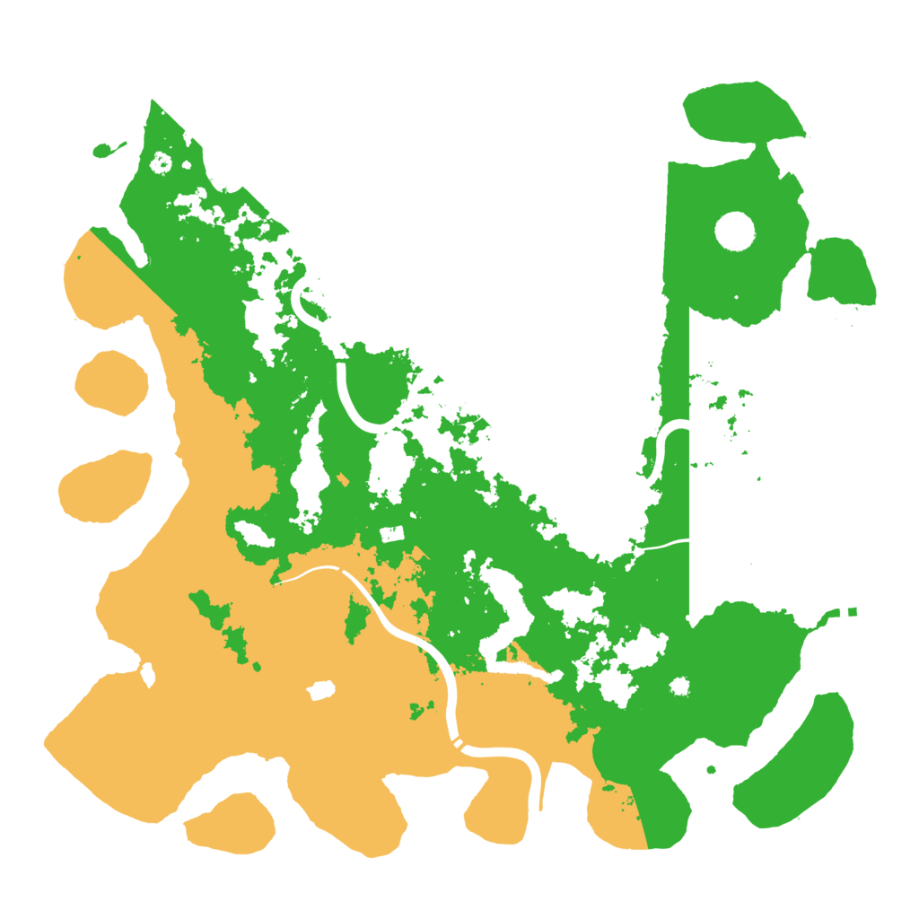 Biome Rust Map: Procedural Map, Size: 4250, Seed: 63472790