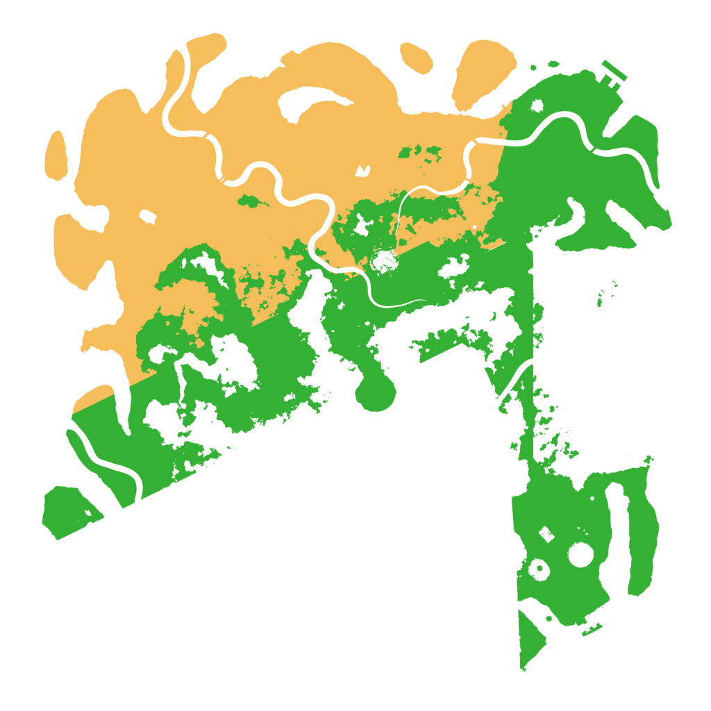 Biome Rust Map: Procedural Map, Size: 5000, Seed: 298130972