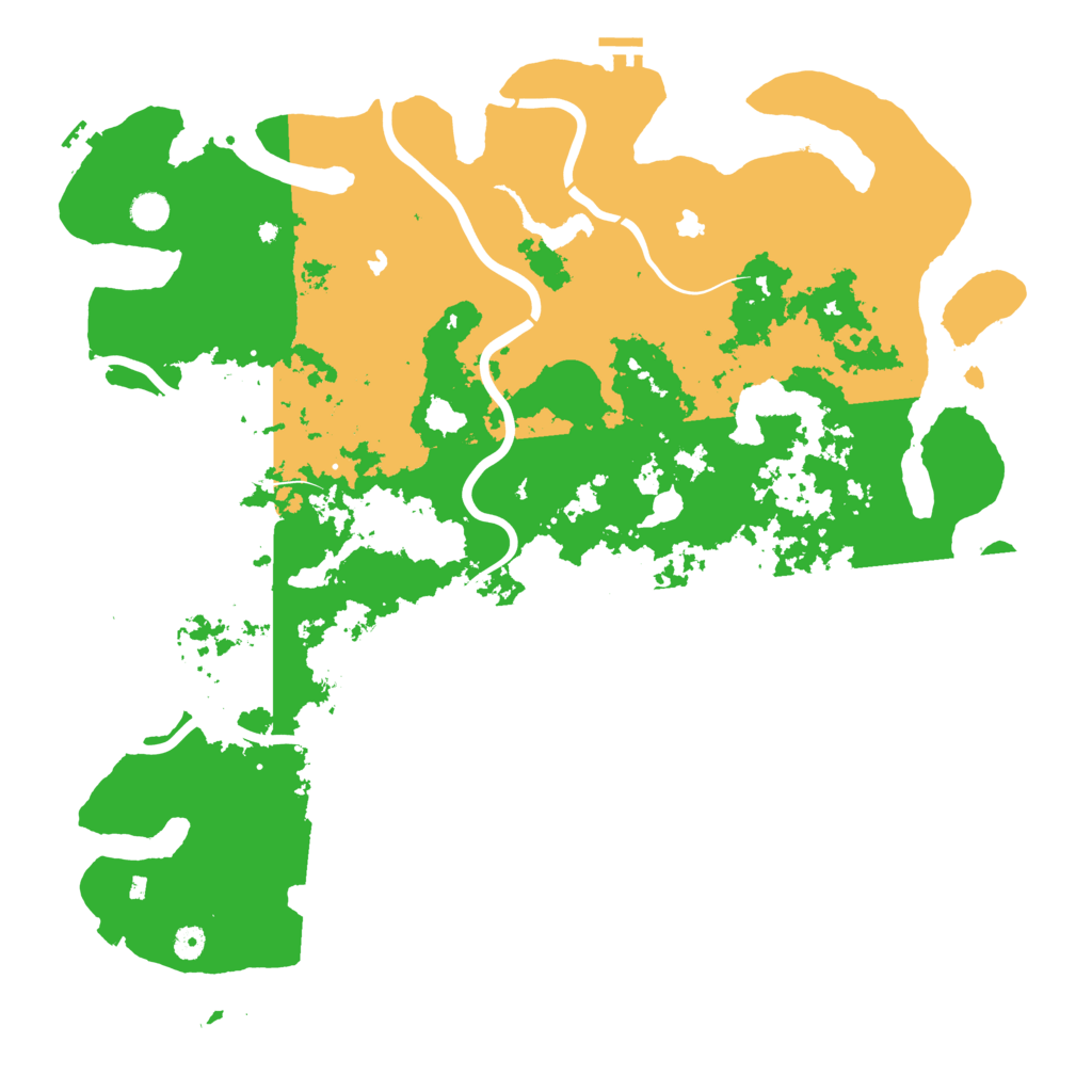 Biome Rust Map: Procedural Map, Size: 5000, Seed: 1782285316