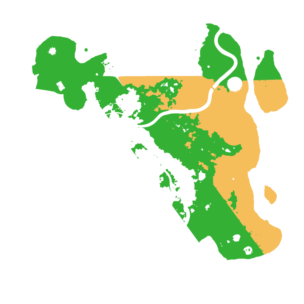 Biome Rust Map: Procedural Map, Size: 3650, Seed: 697581