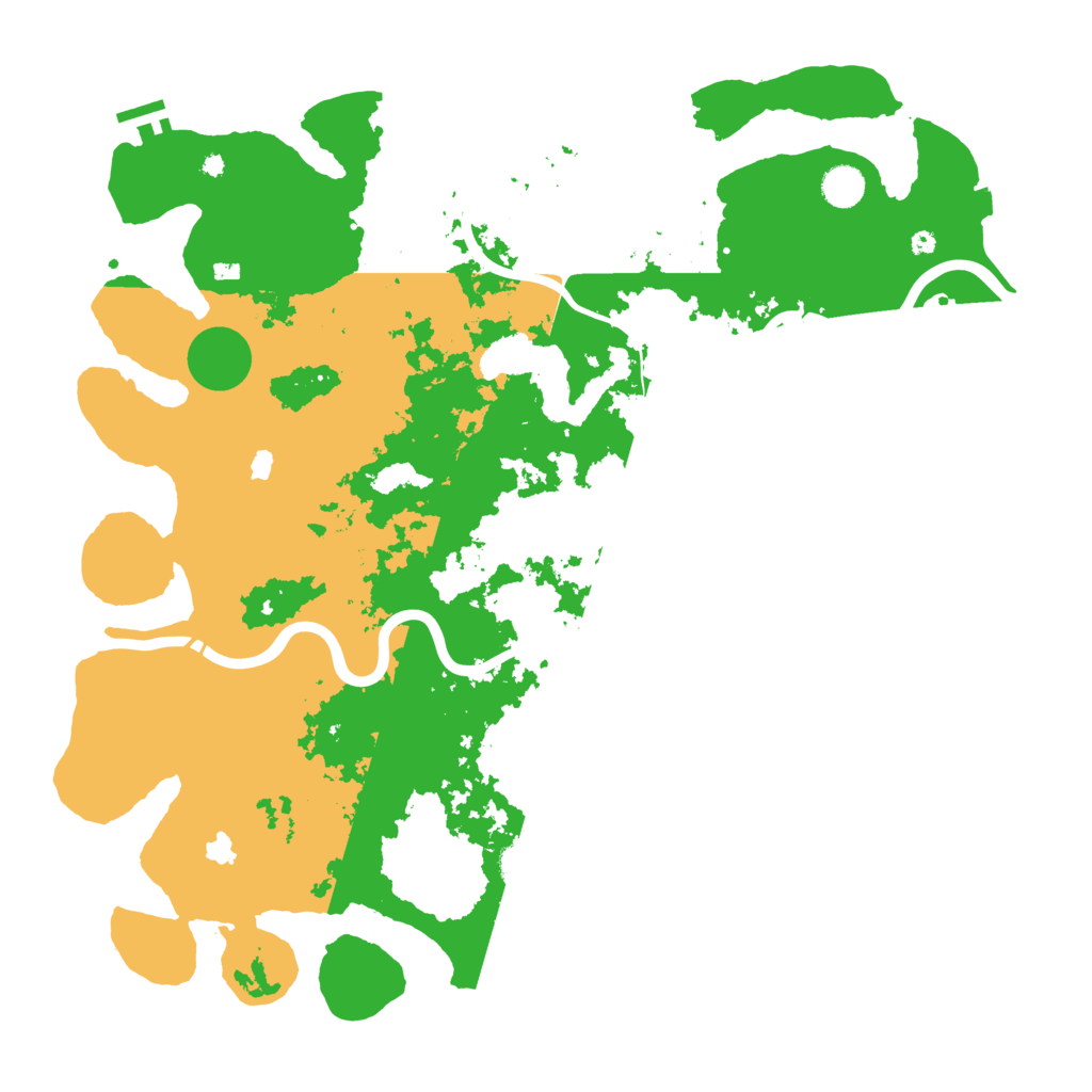 Biome Rust Map: Procedural Map, Size: 4500, Seed: 1403023652