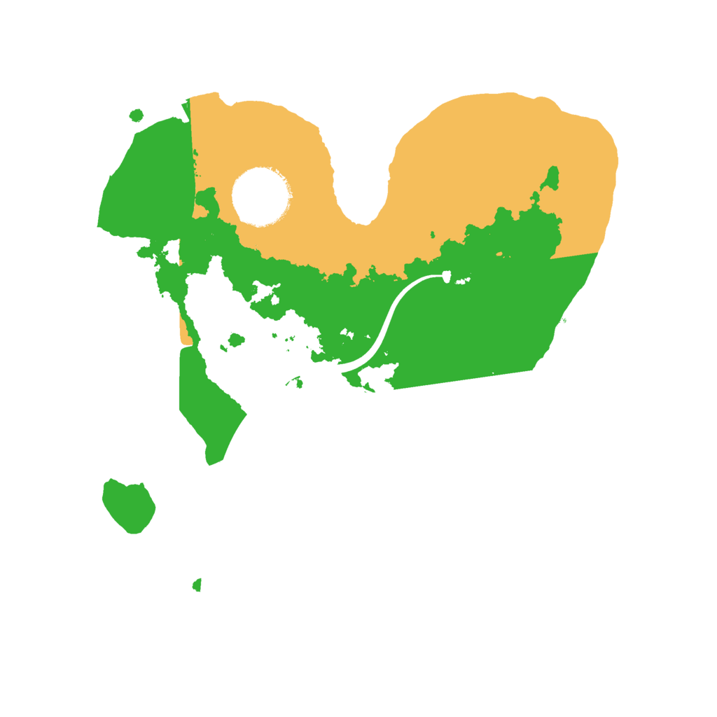 Biome Rust Map: Procedural Map, Size: 2175, Seed: 50000