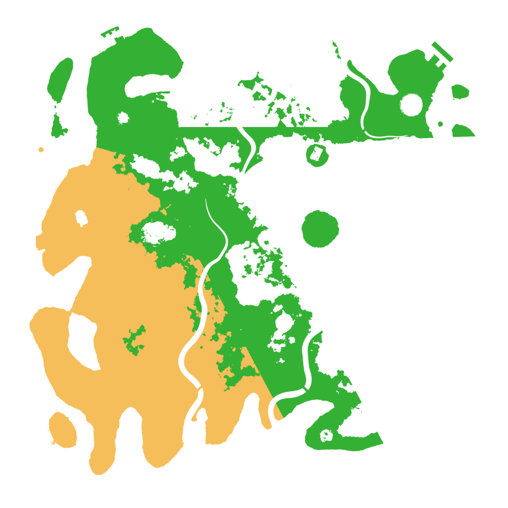 Biome Rust Map: Procedural Map, Size: 4000, Seed: 654618423