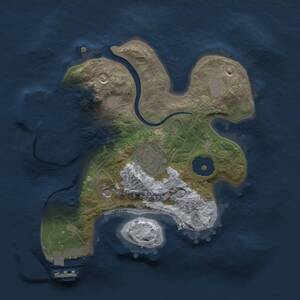 Thumbnail Rust Map: Procedural Map, Size: 2100, Seed: 67420, 5 Monuments