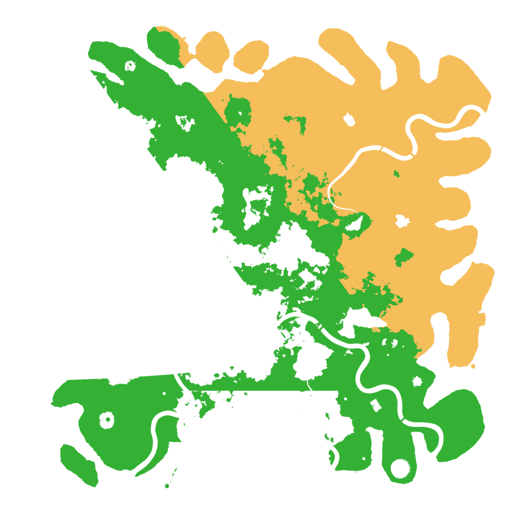 Biome Rust Map: Procedural Map, Size: 4800, Seed: 1405323954