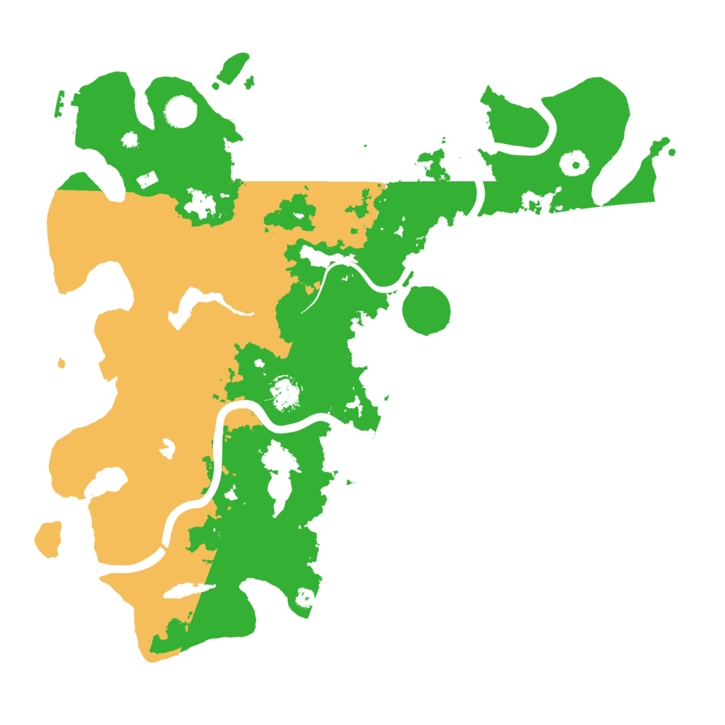 Biome Rust Map: Procedural Map, Size: 4000, Seed: 481884