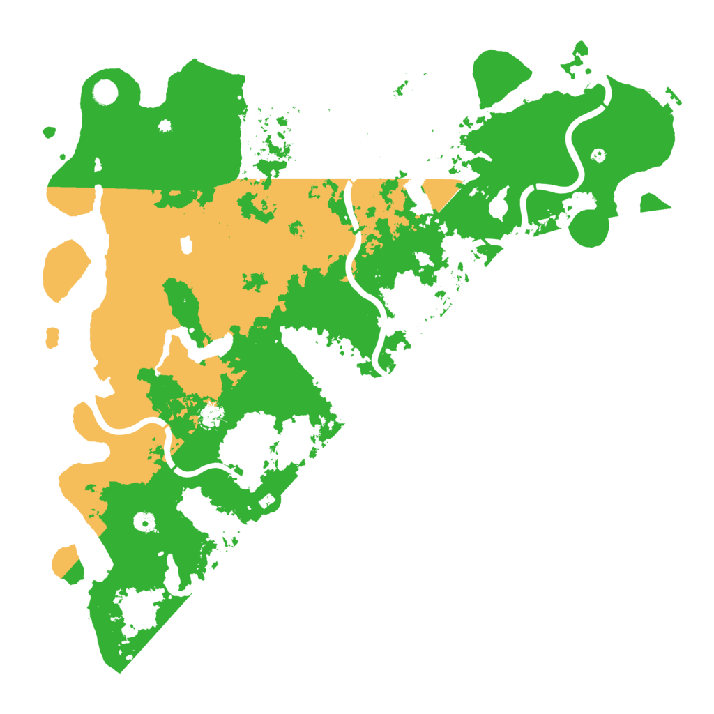 Biome Rust Map: Procedural Map, Size: 5000, Seed: 14368
