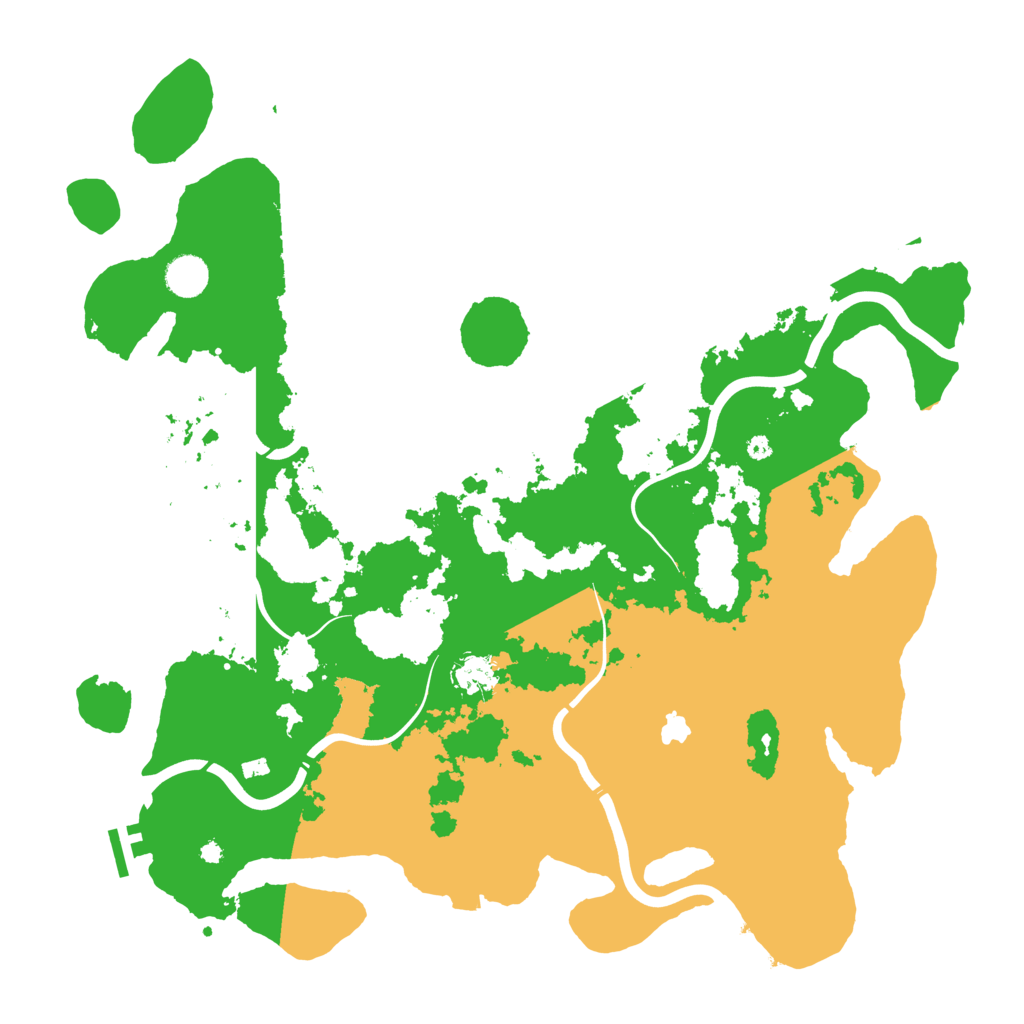 Biome Rust Map: Procedural Map, Size: 4250, Seed: 1102330081