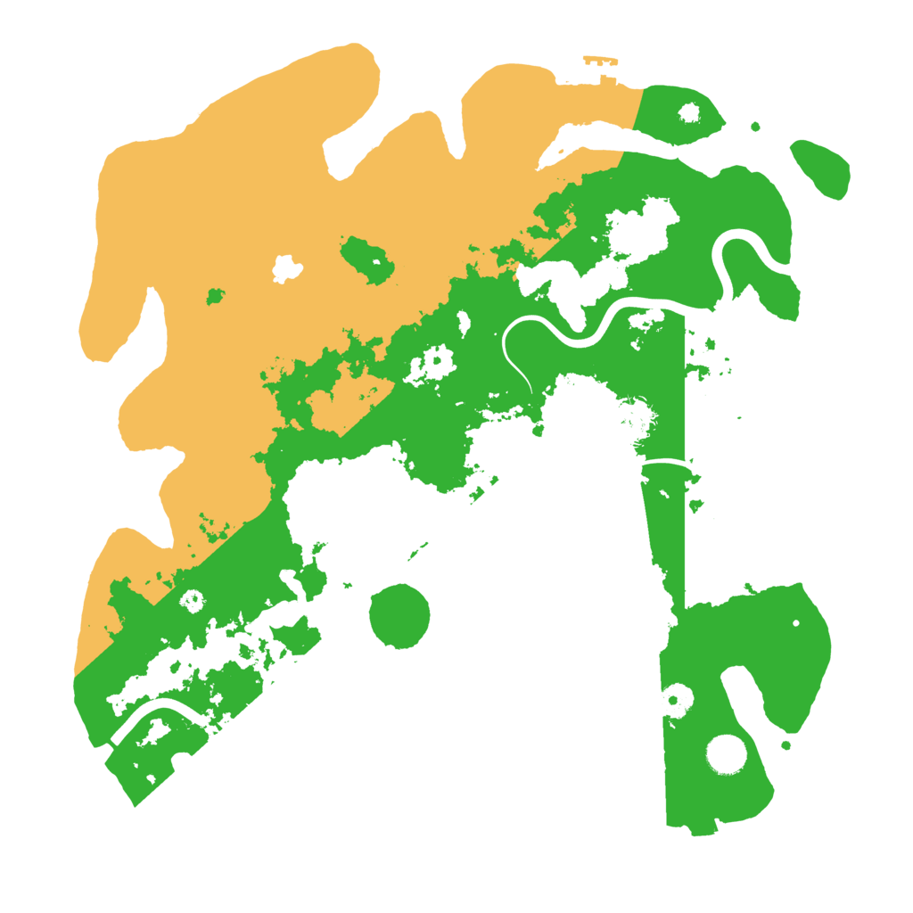 Biome Rust Map: Procedural Map, Size: 4000, Seed: 2028779442