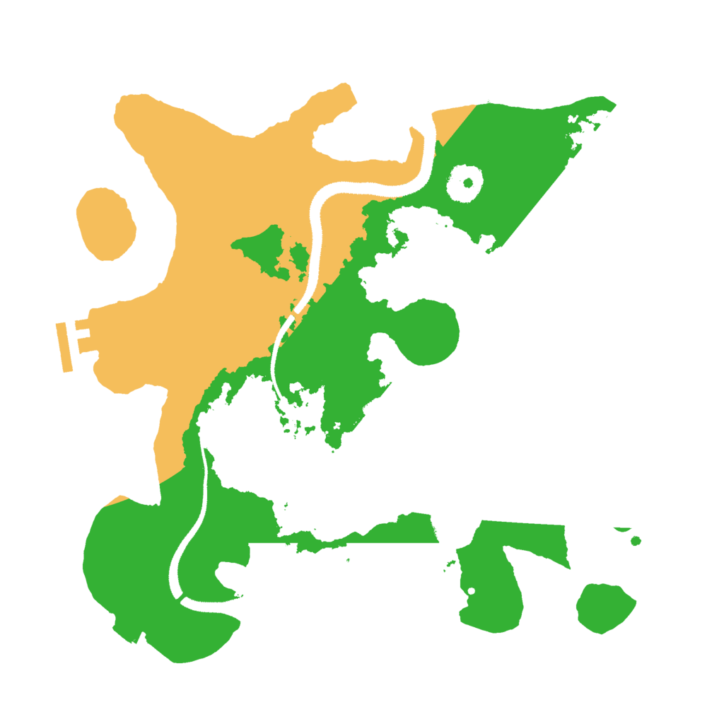 Biome Rust Map: Procedural Map, Size: 2950, Seed: 45000