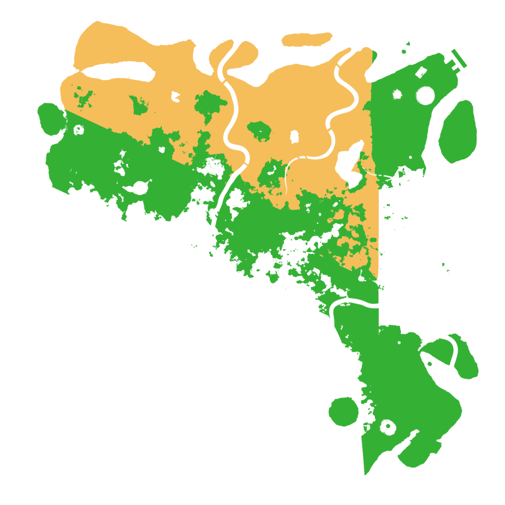 Biome Rust Map: Procedural Map, Size: 4800, Seed: 368016170