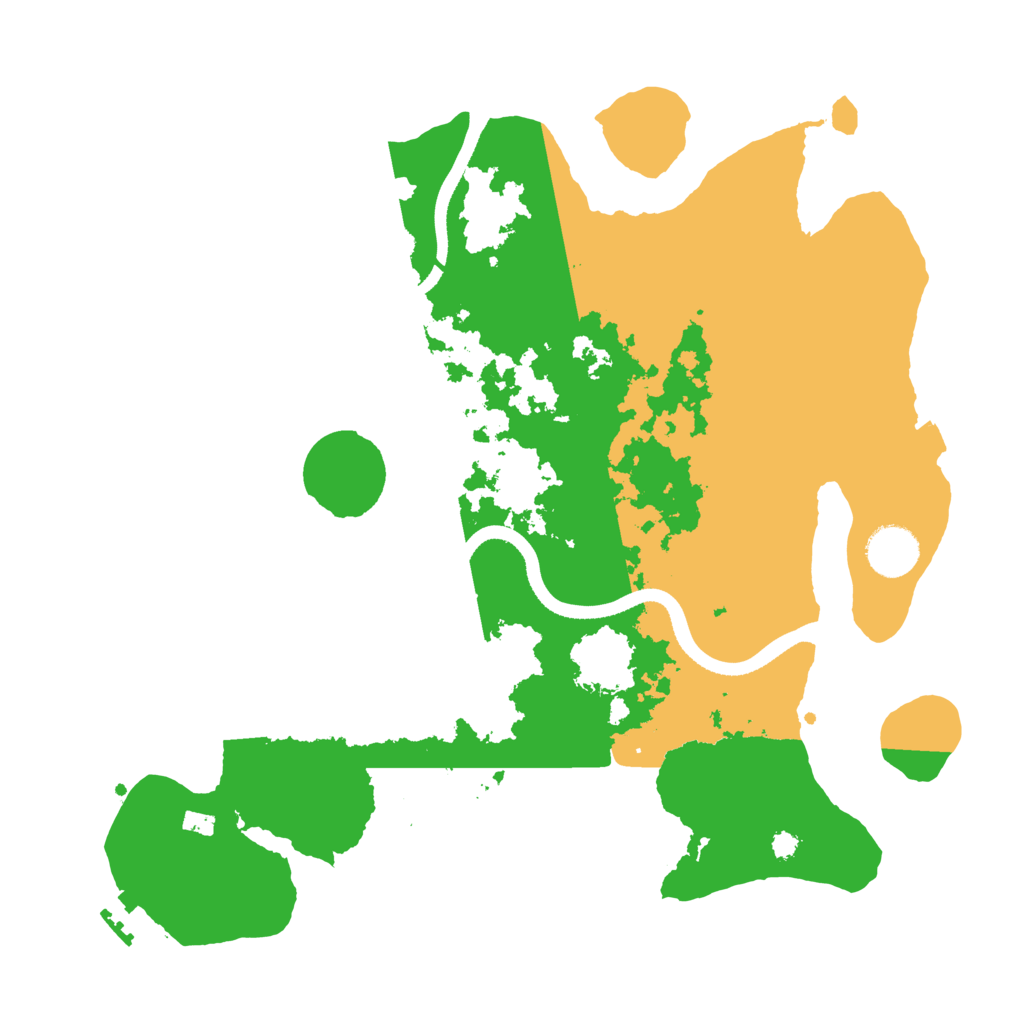 Biome Rust Map: Procedural Map, Size: 3500, Seed: 1879904223