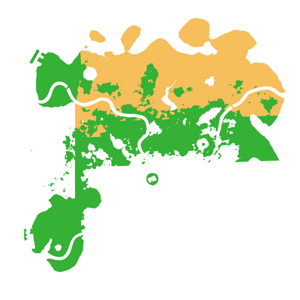 Biome Rust Map: Procedural Map, Size: 4000, Seed: 2058817875