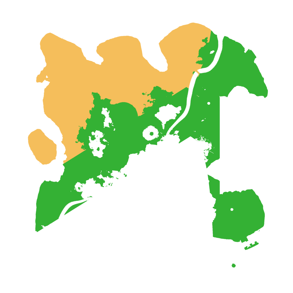 Biome Rust Map: Procedural Map, Size: 3000, Seed: 85345