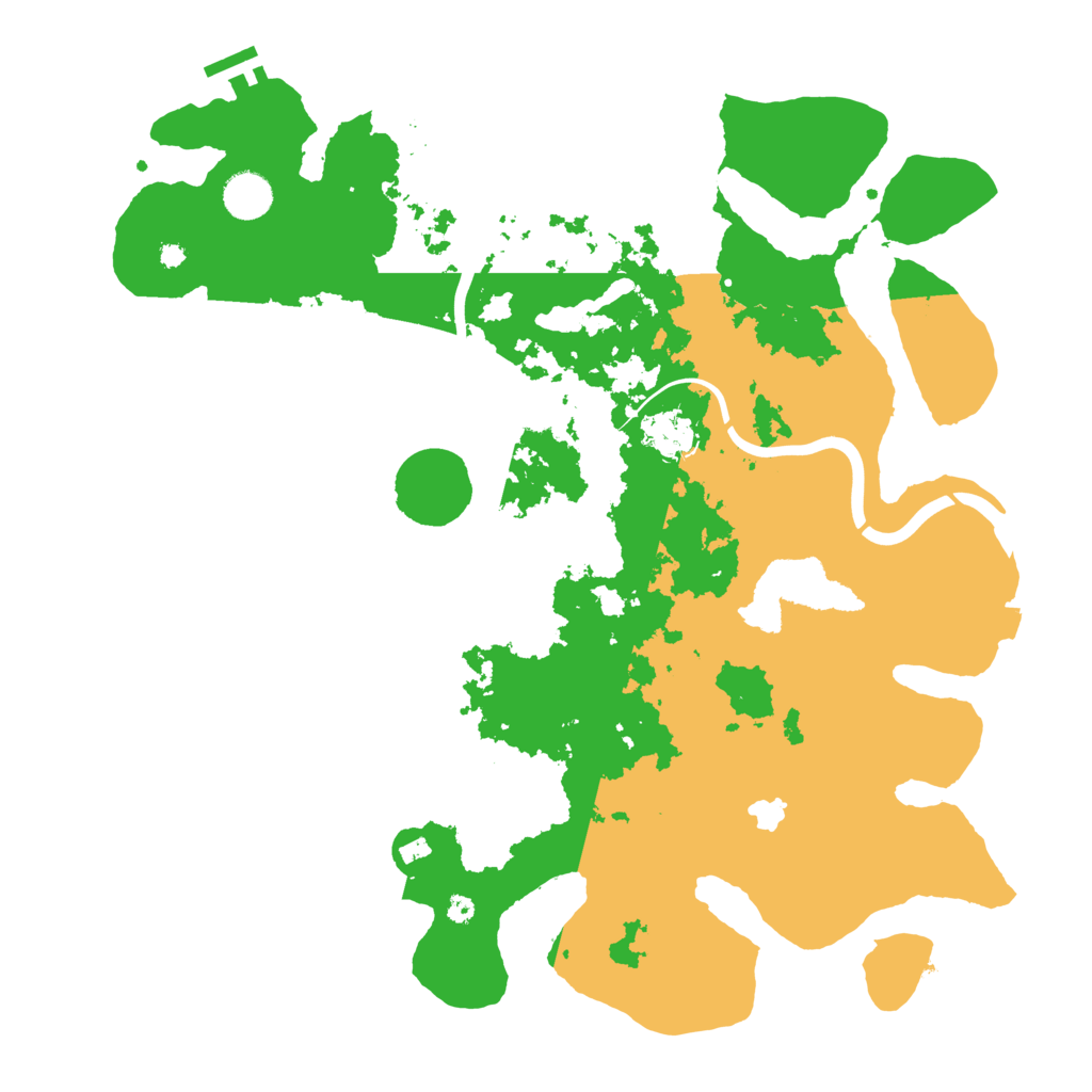 Biome Rust Map: Procedural Map, Size: 4000, Seed: 49226