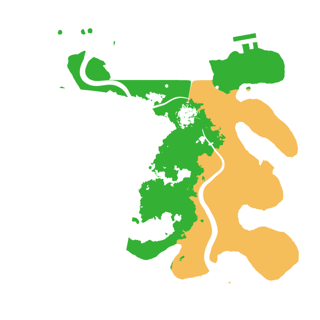Biome Rust Map: Procedural Map, Size: 2800, Seed: 950044