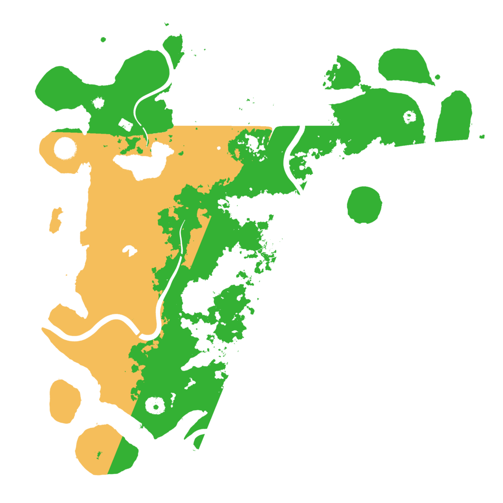 Biome Rust Map: Procedural Map, Size: 4000, Seed: 1444557