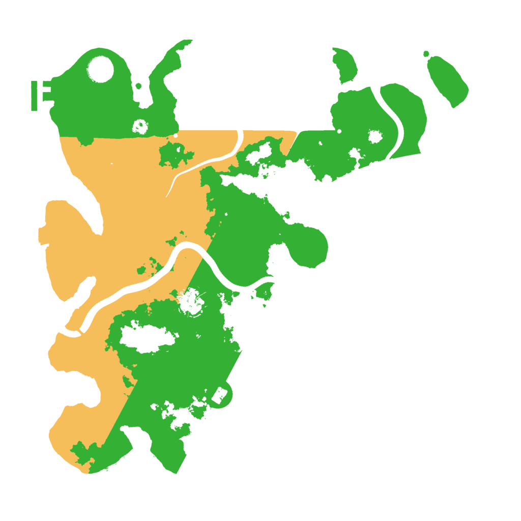 Biome Rust Map: Procedural Map, Size: 3500, Seed: 1630360891