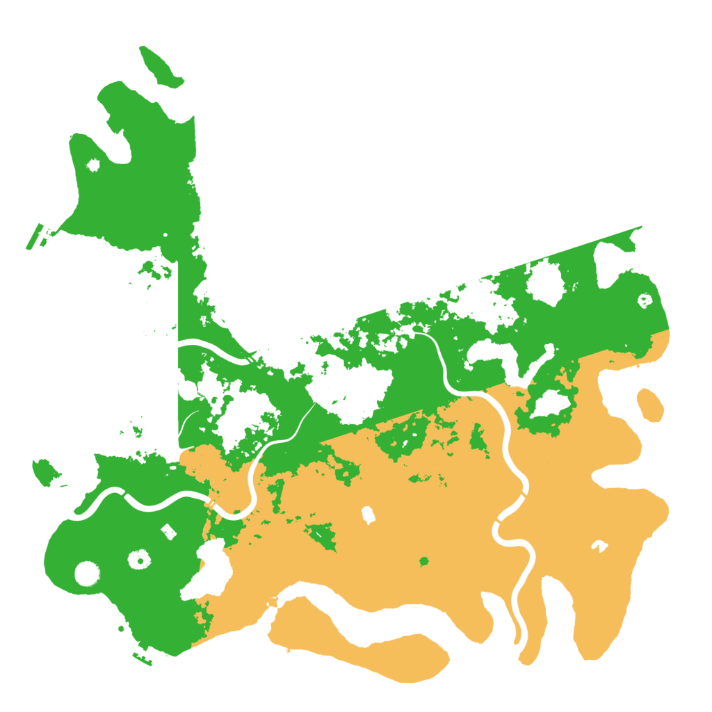 Biome Rust Map: Procedural Map, Size: 5000, Seed: 747793719