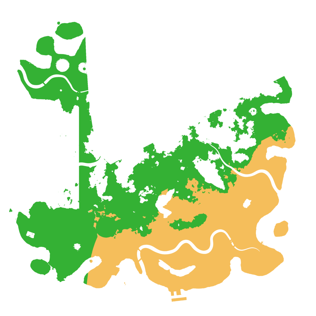 Biome Rust Map: Procedural Map, Size: 4250, Seed: 2138273216