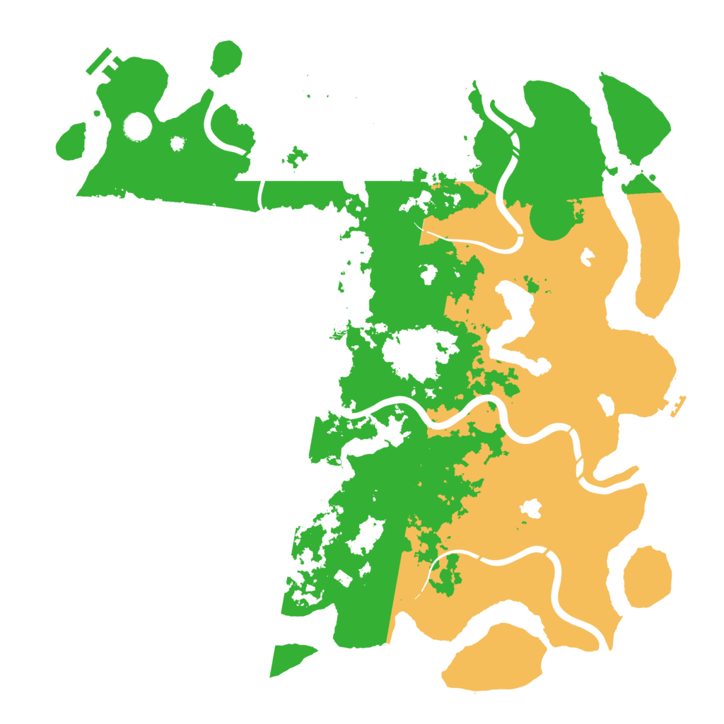 Biome Rust Map: Procedural Map, Size: 4500, Seed: 1473275680