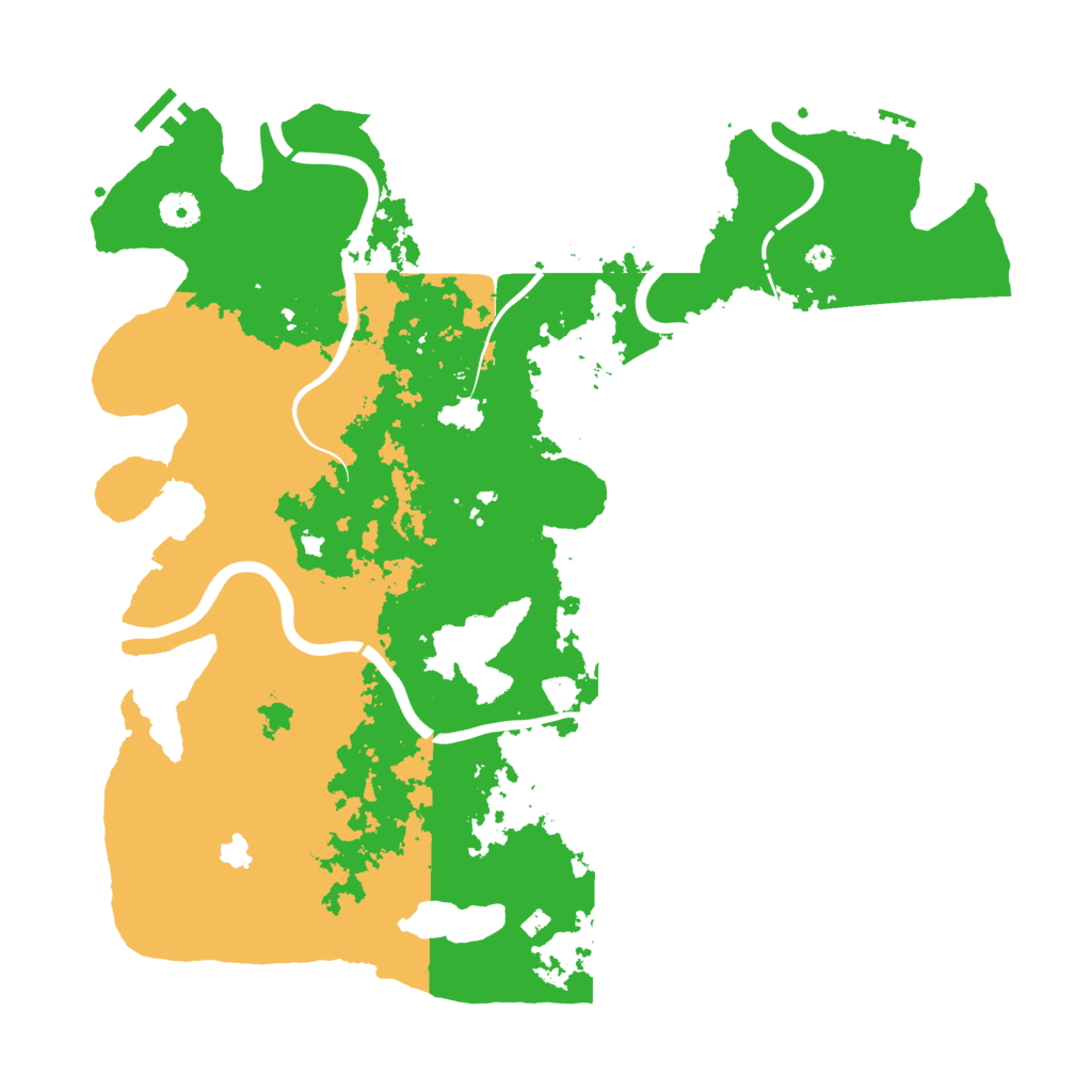 Biome Rust Map: Procedural Map, Size: 4250, Seed: 2134421088