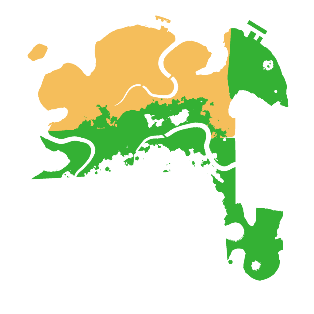 Biome Rust Map: Procedural Map, Size: 3000, Seed: 1717531225
