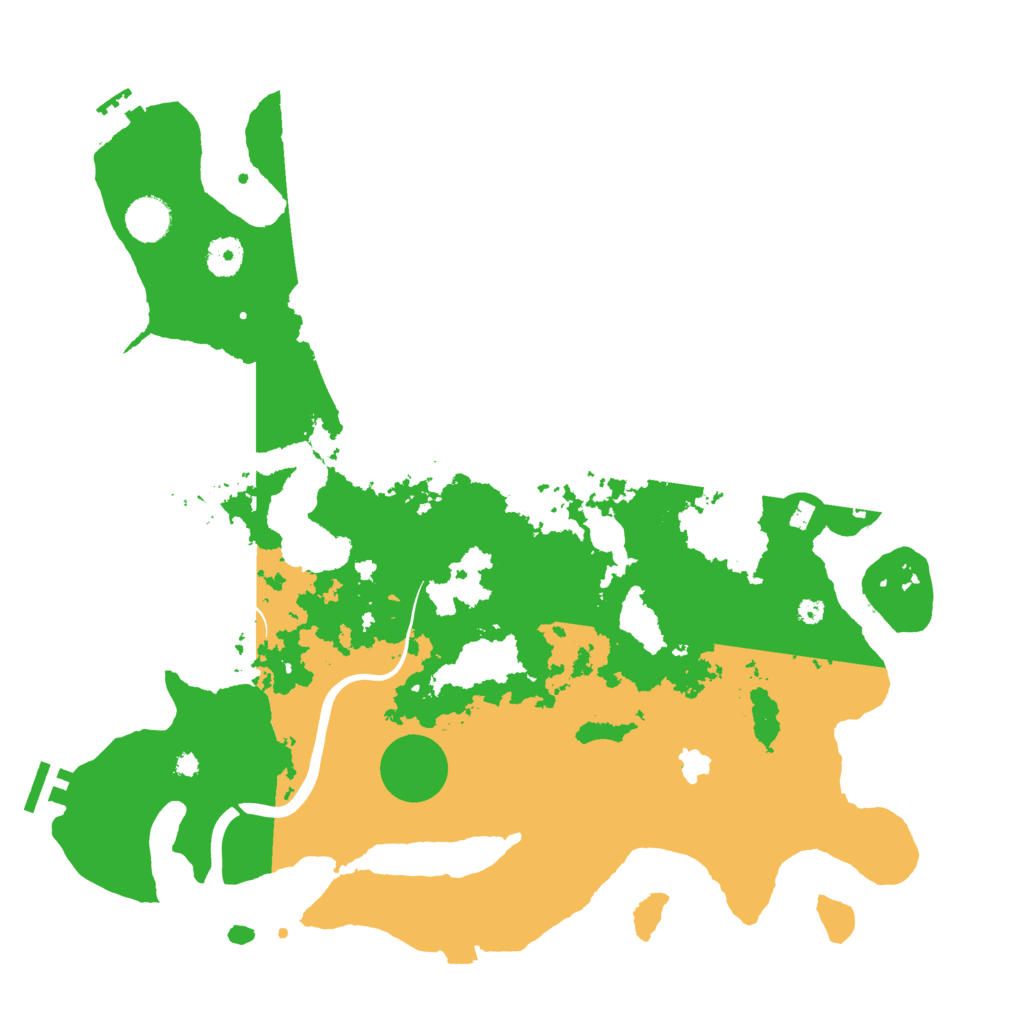 Biome Rust Map: Procedural Map, Size: 4000, Seed: 2030575294