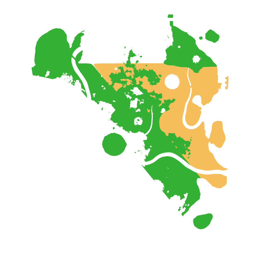 Biome Rust Map: Procedural Map, Size: 3000, Seed: 1757007229